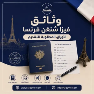 وثائق فيزا شنغن فرنسا