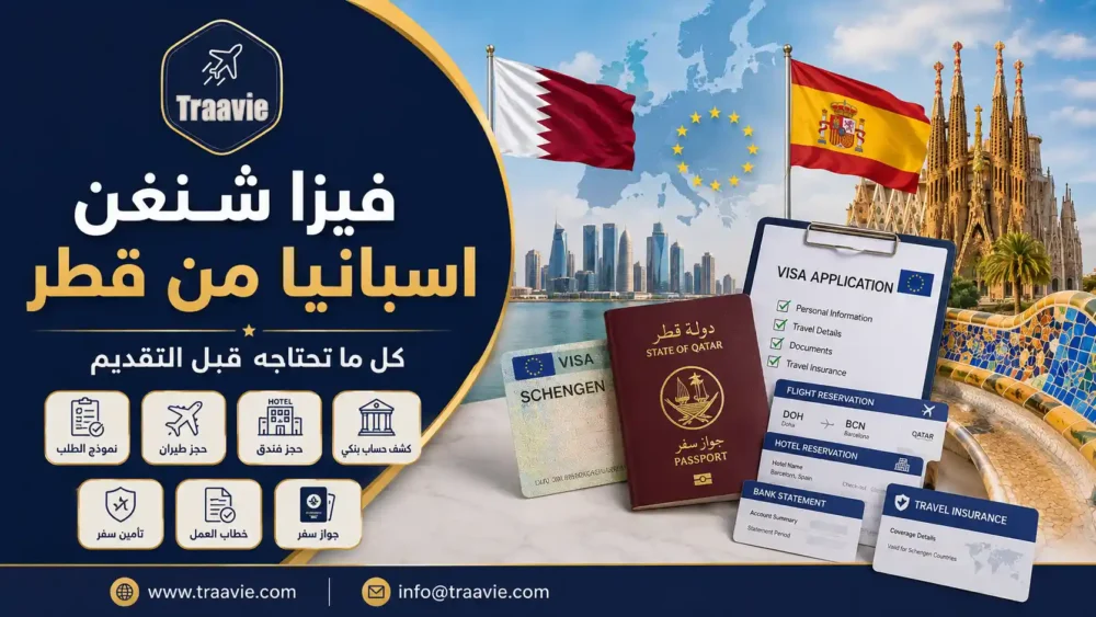 فيزا شنغن اسبانيا من قطر
